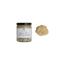 Load image into Gallery viewer, Lemon, Dill &amp; Caper Horseradish Dip

