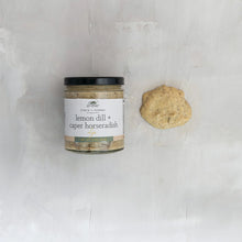 Load image into Gallery viewer, Lemon, Dill &amp; Caper Horseradish Dip
