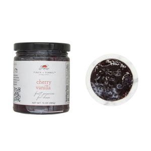 Cherry Vanilla Fruit Preserves for Cheese