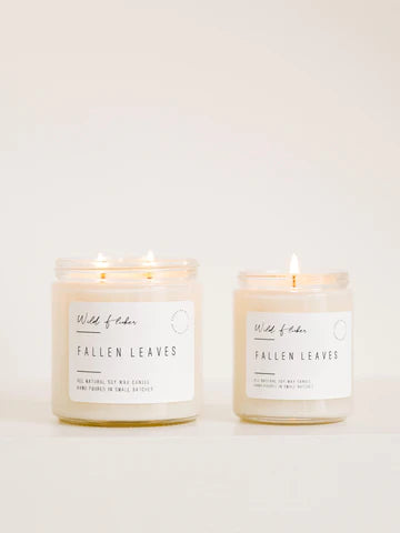 Fallen Leaves Soy Candle