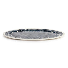 Load image into Gallery viewer, Blue Wildflowers Large Melamine Oval Platter

