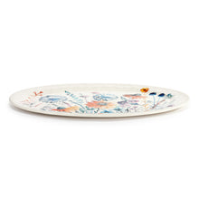 Load image into Gallery viewer, Meadow Flowers Large Melamine Oval Platter
