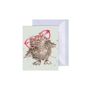 'Spectacular' Owl Enclosure Card