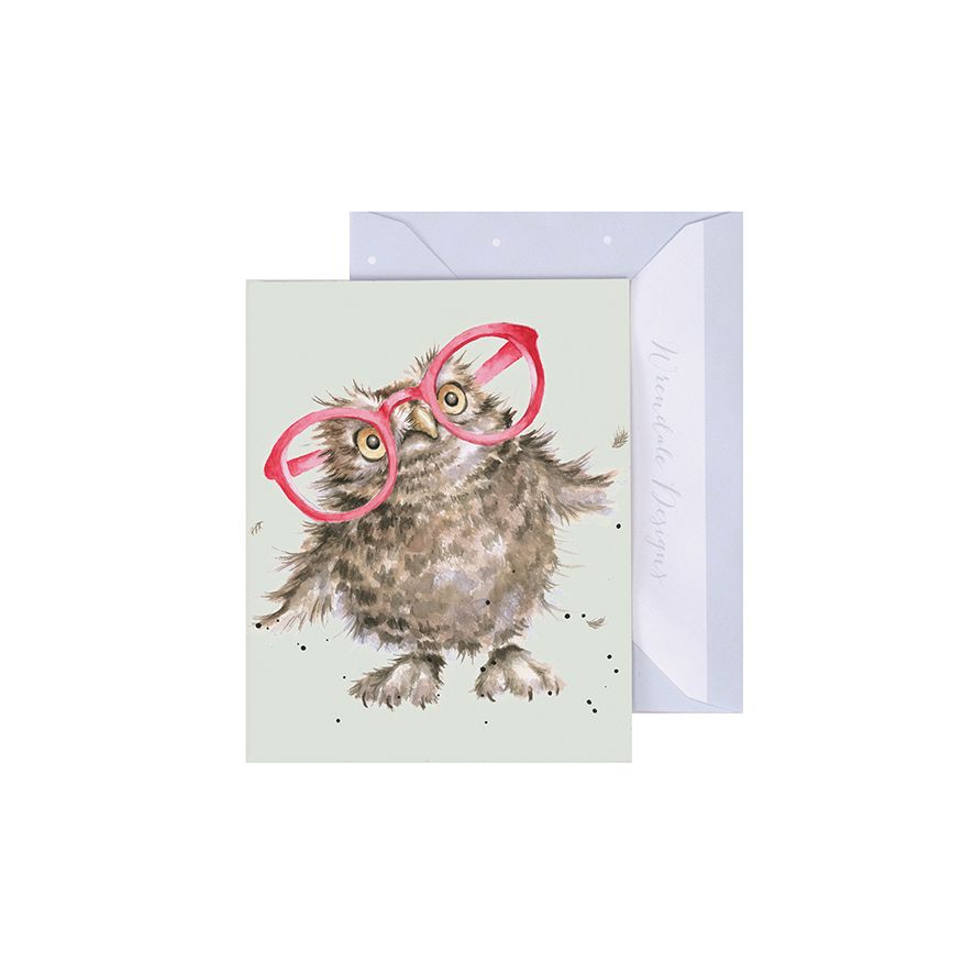 'Spectacular' Owl Enclosure Card