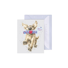 Load image into Gallery viewer, Special Delivery Golden Retriever Enclosure Card
