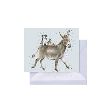 Load image into Gallery viewer, The Donkey Ride Enclosure Card
