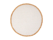 Load image into Gallery viewer, Table Accents Placemat 38cm Round White Natural
