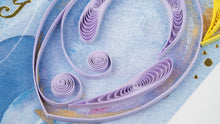 Load image into Gallery viewer, Balloons &amp; Stars Birthday Quilling Card
