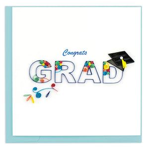 Congrats Grad Quilling Card