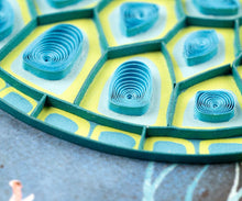 Load image into Gallery viewer, Decorative Sea Turtle Quilling Card
