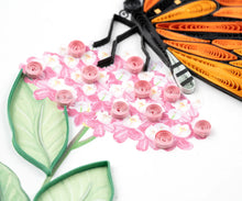Load image into Gallery viewer, Monarch + Milkweed Quilling Card
