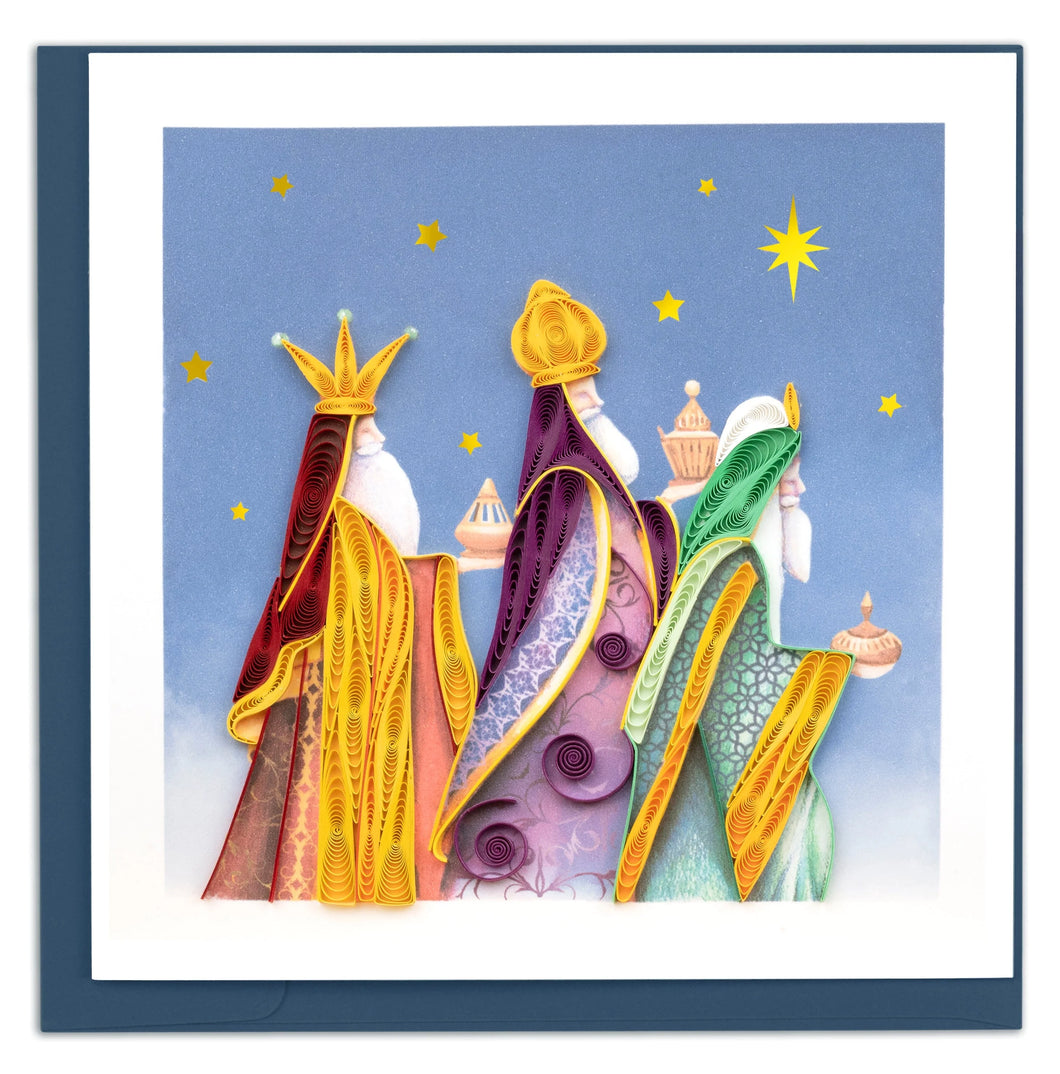Three Wisemen Quilling Card