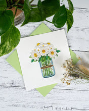 Load image into Gallery viewer, Daisy Posy Quilling Card
