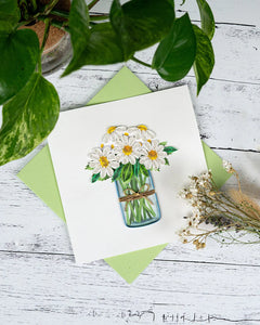Daisy Posy Quilling Card
