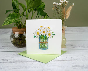 Daisy Posy Quilling Card