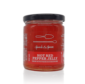 Hot Red Pepper Jelly by Spade + Spoon