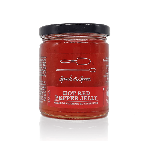 Hot Red Pepper Jelly by Spade + Spoon