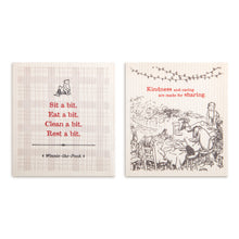 Load image into Gallery viewer, Winnie The Pooh Holiday Biodegradable Dish Cloths Set of 2 - Made For Sharing
