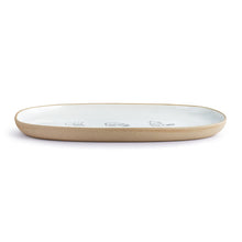 Load image into Gallery viewer, Sit a Bit Ceramic Oval Platter

