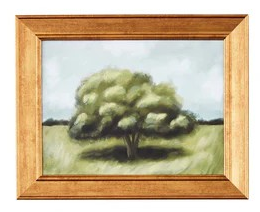 Tree Landscape Framed Art