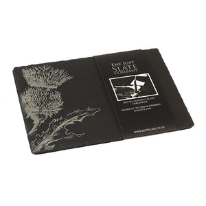 Thistle Slate Placemats, Set of 2
