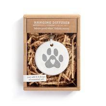 Load image into Gallery viewer, Pawprint Oil Diffuser Ornament

