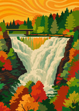 Load image into Gallery viewer, Autumn Cascade | 1000-Piece Puzzle for Adults | Designed in Canada by Ivana McCue &amp; Anna Klibanov
