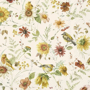 Late Summer Beauties Lunch Napkin