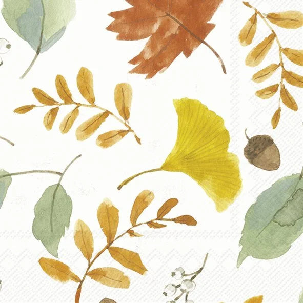 Harvest Leaves Lunch Napkin