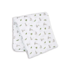 Load image into Gallery viewer, Bunnies Muslin Swaddle
