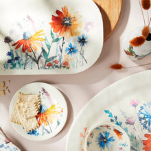 Load image into Gallery viewer, Meadow Flowers Melamine Appetizer Plates - Set of 4
