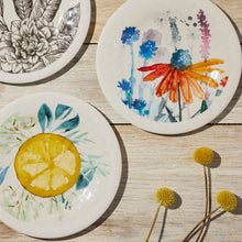 Load image into Gallery viewer, Meadow Flowers Melamine Appetizer Plates - Set of 4
