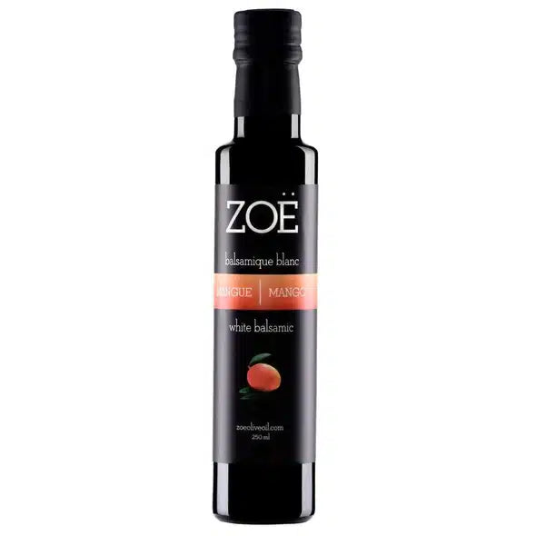 Zoe Mango Infused White Balsamic Vinegar 250 ml