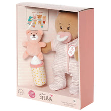 Load image into Gallery viewer, Love, Stella Sleepy Time Set Beige Doll with Brown Tuft

