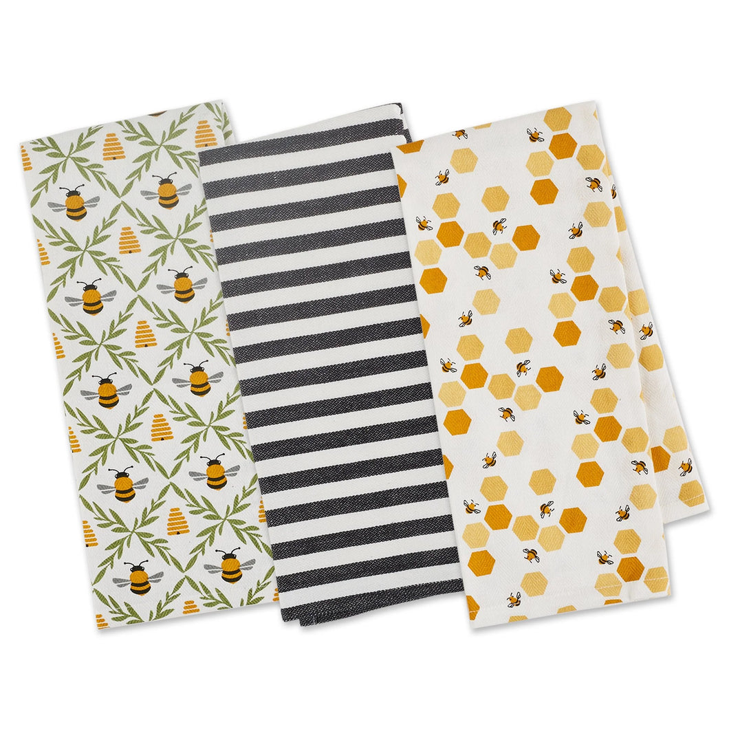 Little Bees Dish Towel Set