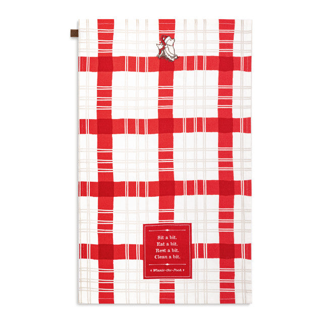 Winne The Pooh Sit a Bit Holiday Kitchen Towel