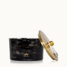 Load image into Gallery viewer, Thymes Noir Woods 3-Wick Poured Candle
