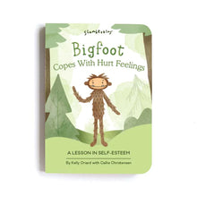 Load image into Gallery viewer, Bigfoot Copes with Hurt Feelings Board Book
