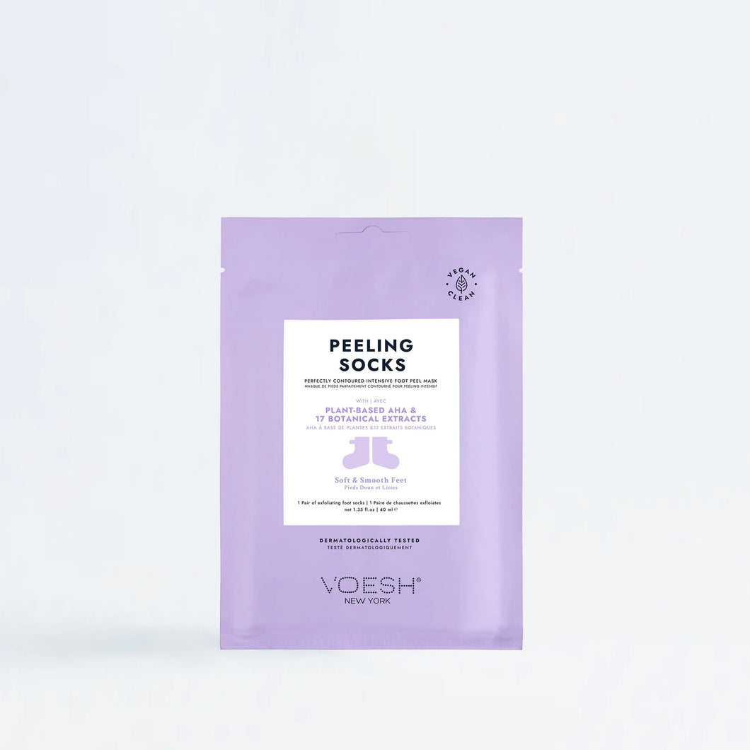 Voesh Peeling Socks, Single Pair