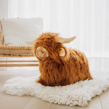 Load image into Gallery viewer, Soft Bouncy Highland Cow
