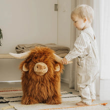 Load image into Gallery viewer, Soft Bouncy Highland Cow
