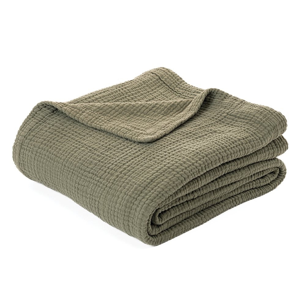 Popeye Olive Bed Blanket