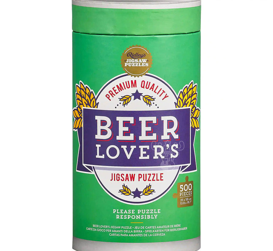 Beer Lovers 500pc Puzzle