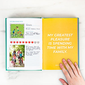 100 Things to do with Family Bucket List Scratch Book