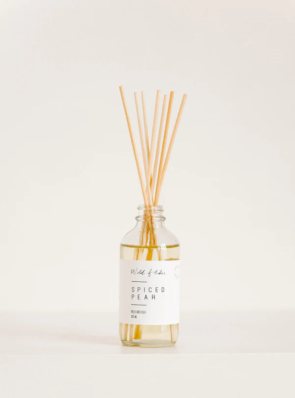 Spiced Pear Reed Diffuser by Wild Flicker