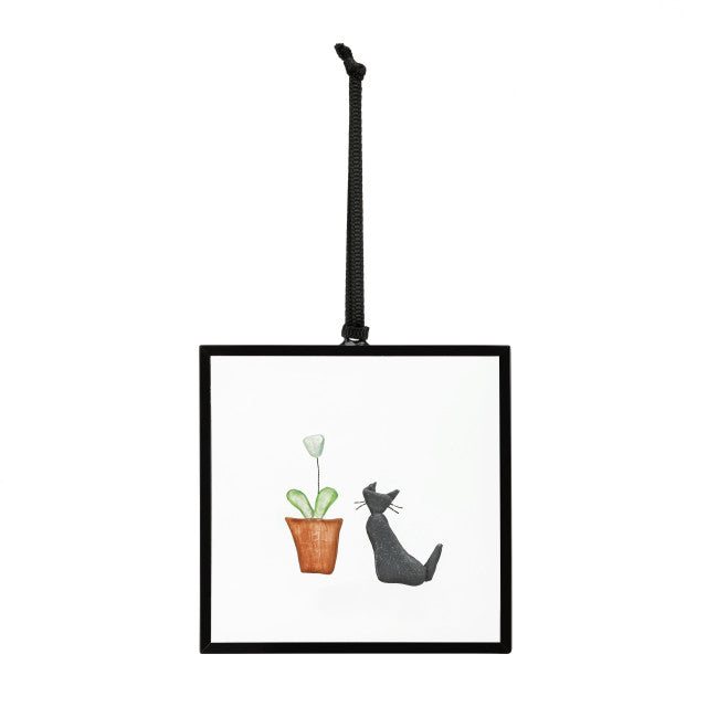 Purrfect Petals Suncatcher,  Sharon Nowlan