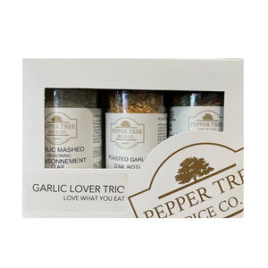 Garlic Lovers Trio Seasoning Collection, Pepper Tree Spice Co