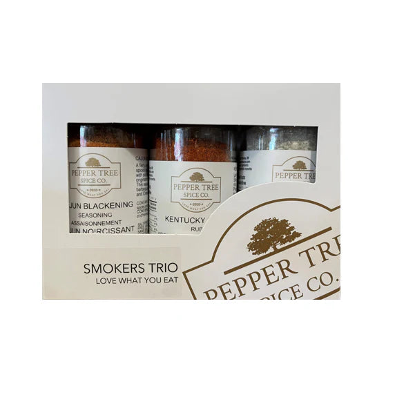Smokers Trio Seasoning Collection, Pepper Tree Spice Co.