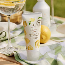 Load image into Gallery viewer, Thymes Lemon Leaf Hard Working Hand Cream
