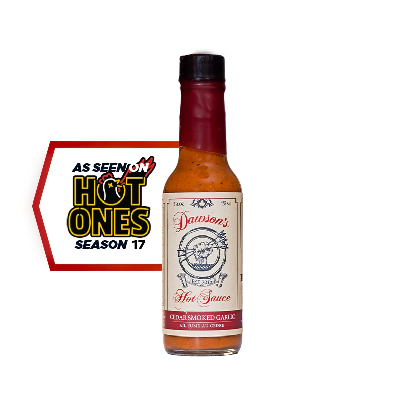 Dawsons Cedar Smoked Garlic Hot Sauce